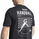 ADIDAS Handball Graphic Tee Black