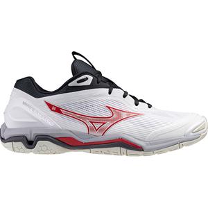 MIZUNO Stealth 6 White/Salsa/Vulcan