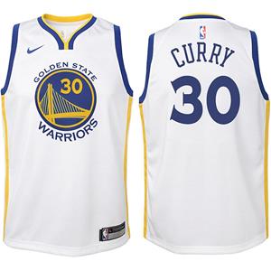 NIKE NBA Swingman Jr. White - Curry #30