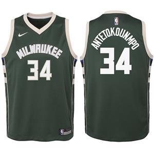 NIKE NBA Swingman Jr. Green - Giannis #34