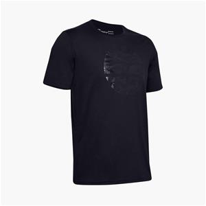 UA CURRY SC30 Camo Logo Tee Black